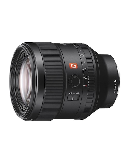 Lente telefoto Sony modelo sel85f14gm 77 mm f / 1.4 para montura e