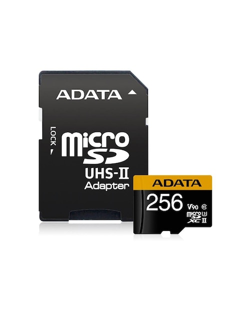 Memoria Micro SD Adata capacidad 256 GB