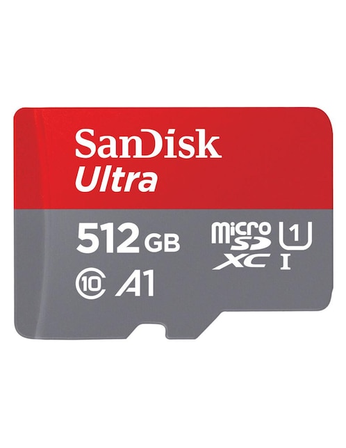 SANDISK Memoria Micro SD 512GB Sandisk Ultra Clase 10 A1 Full HD SDSQUA4-512G-GN6MA