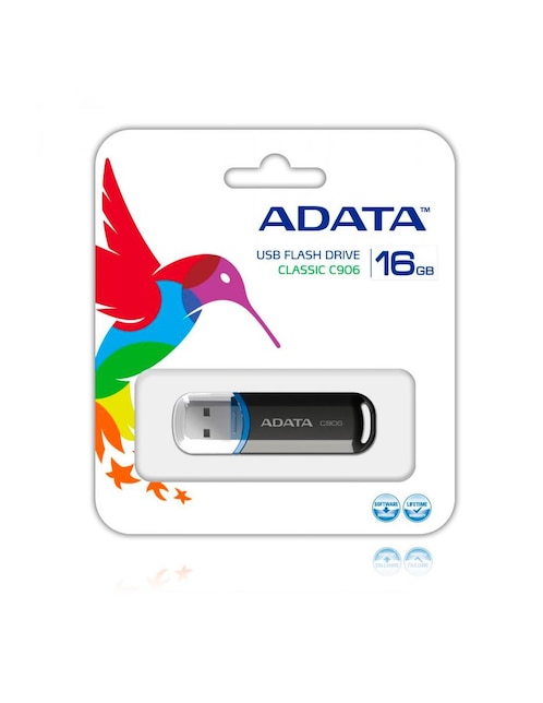 Memoria Flash Usb Adata C906 16gb Ac906-16g-Rbk