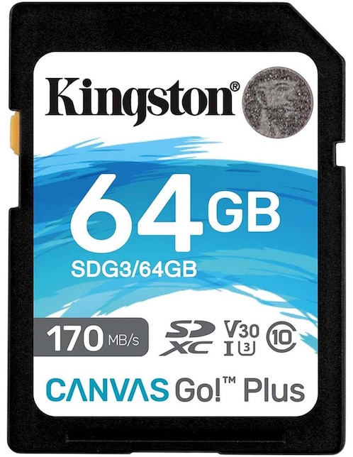 Adaptador y Micro SD C10 Kingston Plus 64 GB