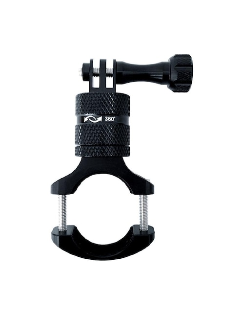 Base Tubular Giratoria para Cámaras Deportivas GoPro Puluz Negro