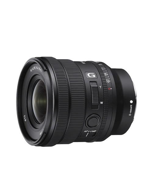 Lente lente gran angular Sony modelo SELP1635G//CSYX 16 a 35 mm f/22