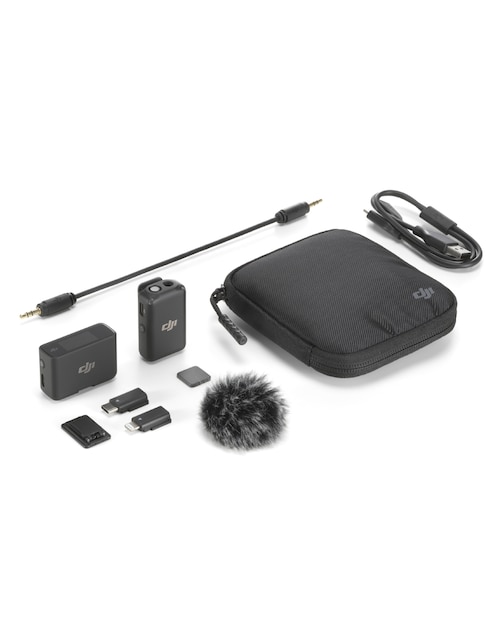 Microfono portátil inalámbrica DJI (1 TX + 1 RX) (FCC)