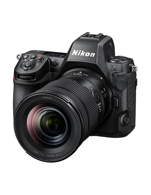 Cámara sin espejo Nikon modelo Vok100xu con lente Zoom F / 4