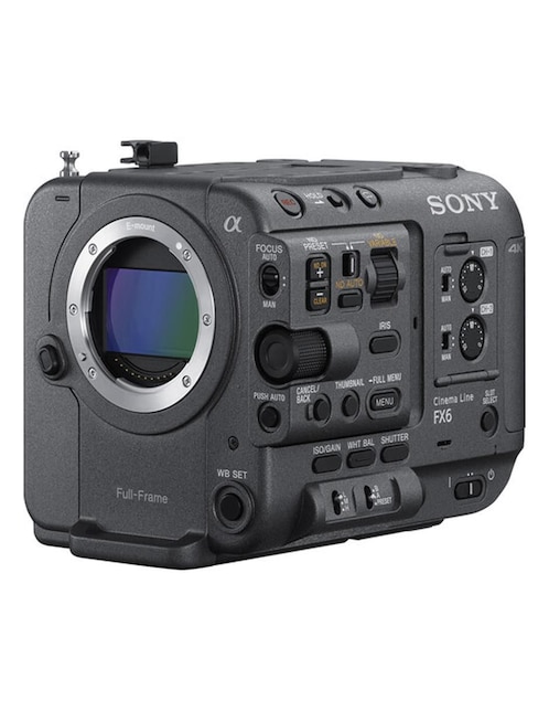 Videocámara Sony Pro FX6 ILME-FX6V 4K/UHD