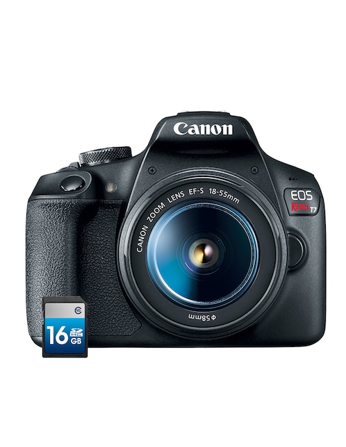 Kit EOS Rebel T7 EF-S 18-55mm + Curso Online Academy + SD Card 16GB