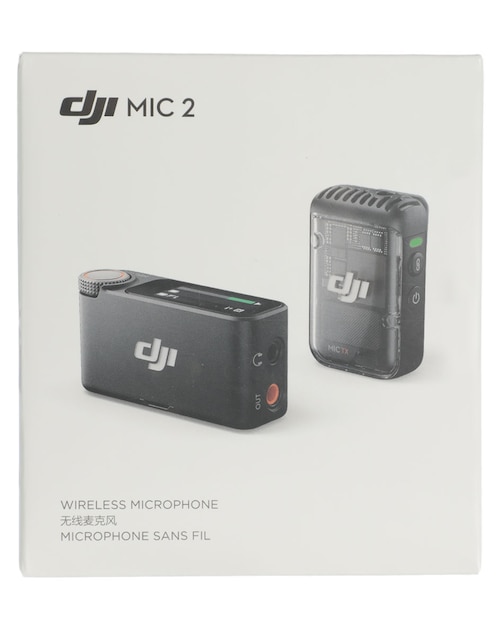 Microfono portátil inlámbrica DJI 2 (1 TX + 1RX) (FCC)