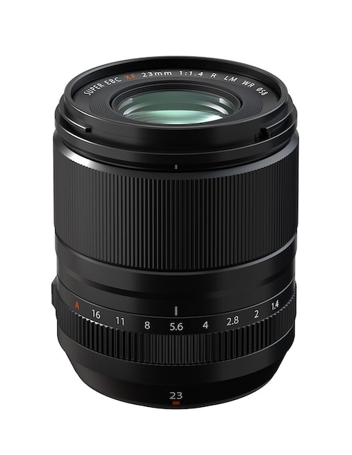 Lente gran angular Fujifilm modelo Fujinon XF23mm F1.4 R LM WR 23 mm f /1.4 para cámara Fujifilm Serie X