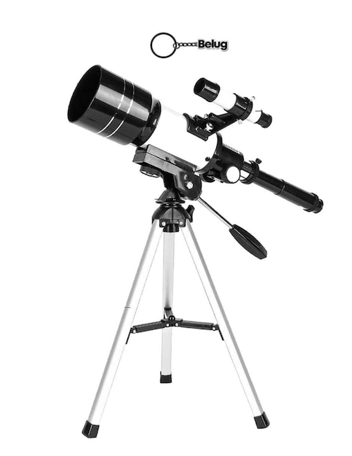 Telescopio monocular refractor