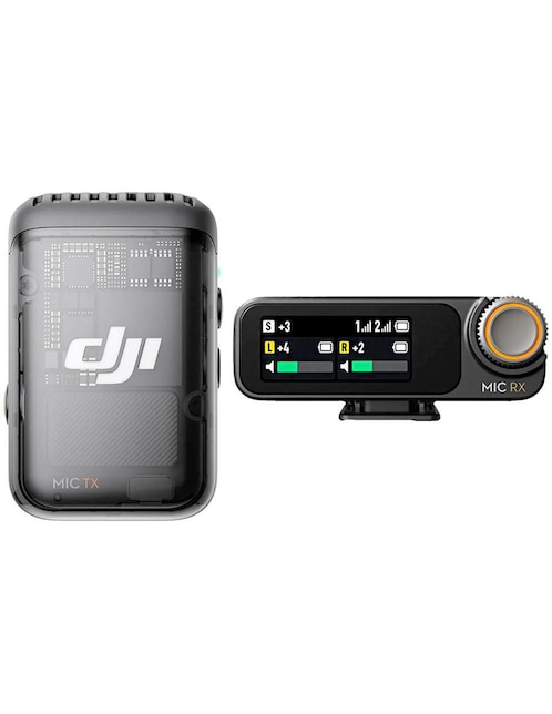 Micrófono portátil inalámbrico DJI Mic 2 (1 TX + 1 RX)