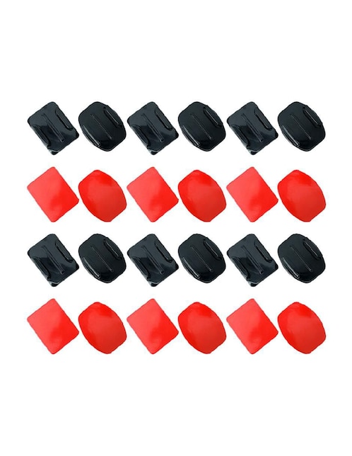 Adaptador y montura para cámara Carol Accesorios GoPro bases con adhesivo