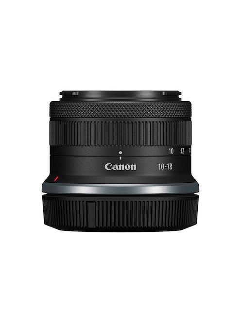 Lente zoom angular Canon modelo RFS10-18 IS STM 49 mm f / 4.5 para cámara Canon serie EOS R