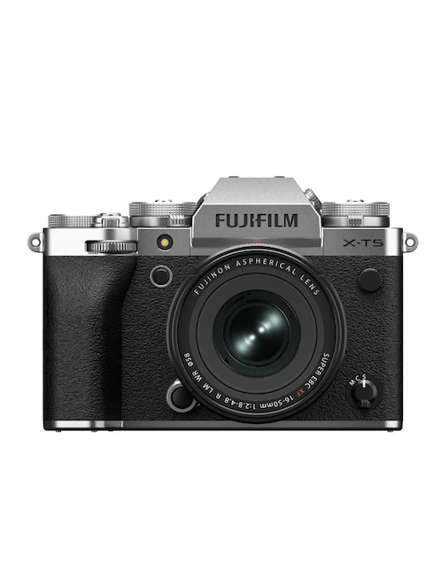 Kit cámara sin espejo y accesorios Fujifilm modelo Fujifilm X-T5 + XF16-50mm con lente zoom f/ 2.8