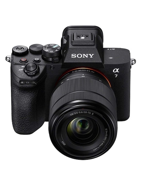 SONY Cámara sin espejo Sony modelo ILCE-7M5M con lente Zoom f / 3.5