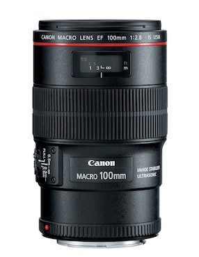 Lente Canon 100 mm f / 2.8 EF-Mount
