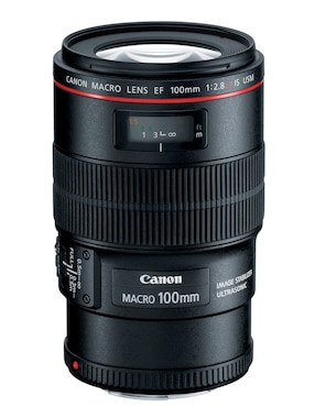 Lente Canon 100 mm f / 2.8 EF-Mount