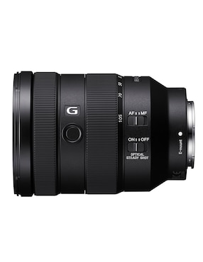 Lente zoom estándar Sony modelo sel24105g 77 mm f / 4 para camara sony