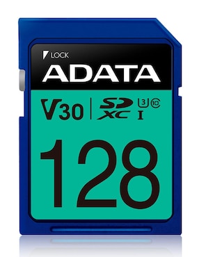 Memoria SDXC Adata Capacidad 128 GB