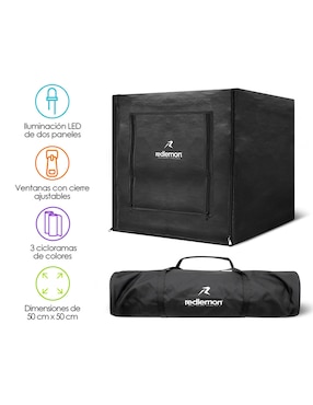 Caja de luz para fotografía Red Lemon