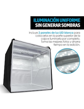Caja de luz para fotografía Red Lemon
