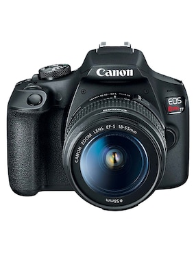 Kit de cámara reflex y accesorios Canon modelo EOS REBEL T7 EF-S 18-55mm con lente zoom f / 4