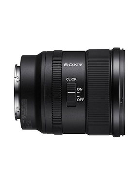 Lente Sony 20 mm f / 1.8 E-Mount