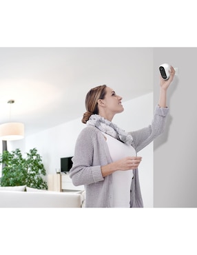 Cámara individual de seguridad Swann inalámbrica Full HD 180° con capacidad para grabar para interior y exterior