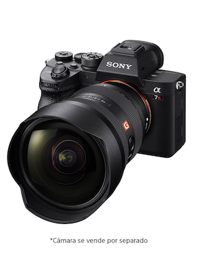 Lente gran angular Sony modelo sel1224gm f / 2.8 para montura e