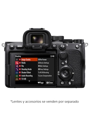 Cuerpo cámara sin espejo Sony modelo ILCE-7SM3