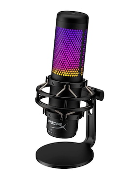 Micrófono alámbrico Hyperx para pc , mac