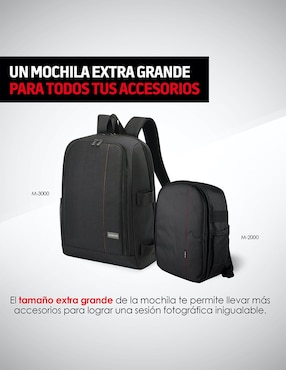 Mochila para Cámara Fotográfica Redlemon