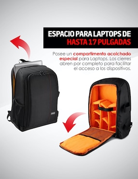 Mochila para Cámara Fotográfica Redlemon
