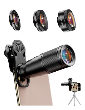 Kit de tripie y lentes Ground Electronics