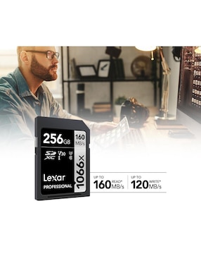 Memoria SD Lexar 256 GB