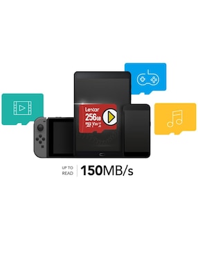 Memoria MicroSD Lexar 256 GB