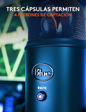 Micrófono profesional alámbrico Blue Microphones Yeti X Pro