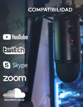 Micrófono profesional alámbrico Blue Microphones Yeti X Pro