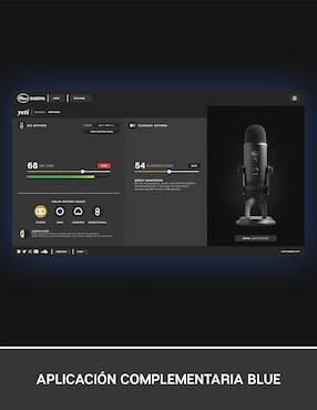 Micrófono profesional alámbrico Blue Microphones yeticaster