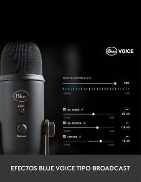Micrófono profesional alámbrico Blue Microphones yeticaster