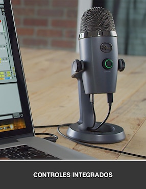 Micrófono semi profesional alámbrico Blue Microphones yeti nano