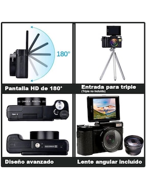 Cámara compacta básica Vak modelo DR-3500 64 megapíxeles
