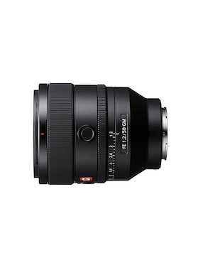 Lente estándar Sony modelo sel50f12gm f / 1.2 para cámara sony
