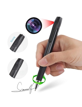 Pluma con cámara espía GoGo Electronics Full HD y Audio