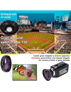 Videocámara Vak HD-809 Full HD