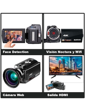 Videocámara VD-534K 4K/UHD