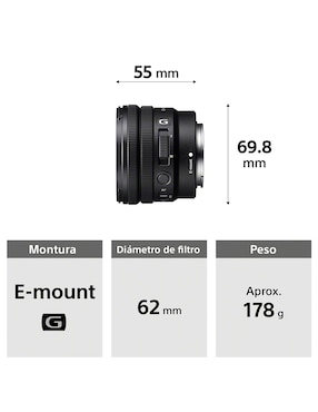 Lente Sony 10 a 20 mm f / 4 E-Mount