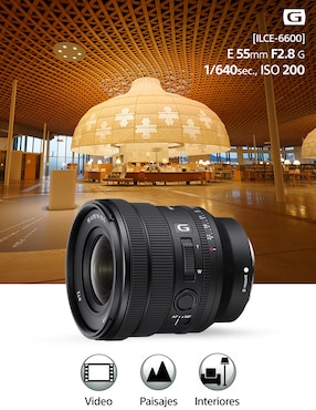 Lente Sony 16 a 35 mm f / 4 E-Mount