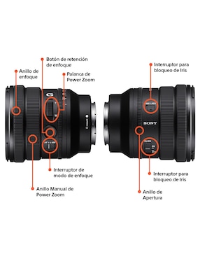 Lente Sony 16 a 35 mm f / 4 E-Mount