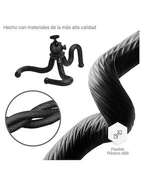 Tripie Lenfech de plástico y metal para cámara